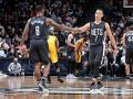 Basket ball player shaking hand