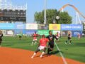 2 team playing football