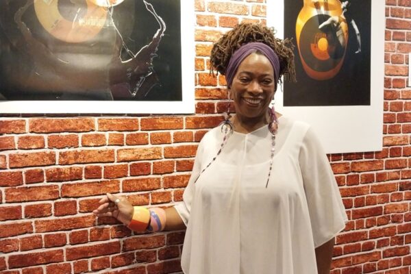 Nikki Williams, founder of a traveling art show and workshop series called "Spreadin’ Joy, Jam & Jive