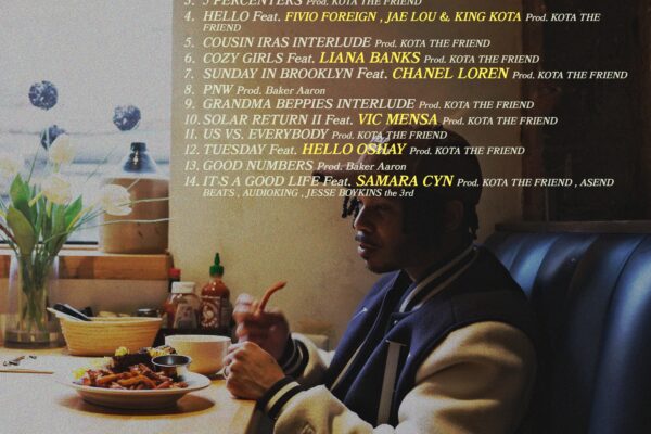 Kota the Friend No Rap on Sunday Album Art Cover at Brooklyn Choice Market