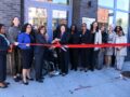 11 women is cutting ribbon for office inaugration