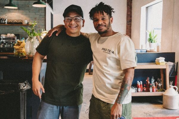 Jack Owner of Brooklyn Choice Market and Kota the Friend