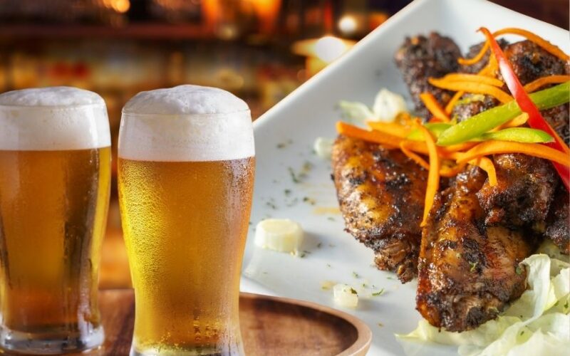 Fusion East Wings and Beer for Superbowl