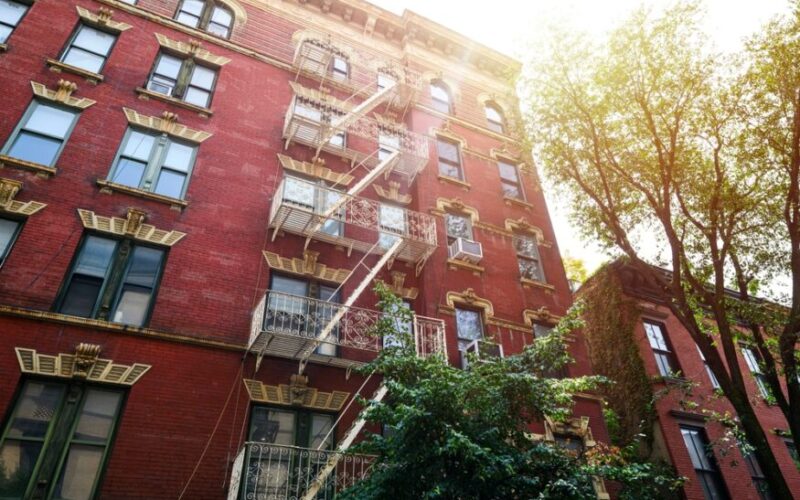 NYC apartment building photo credit: Shutterstock