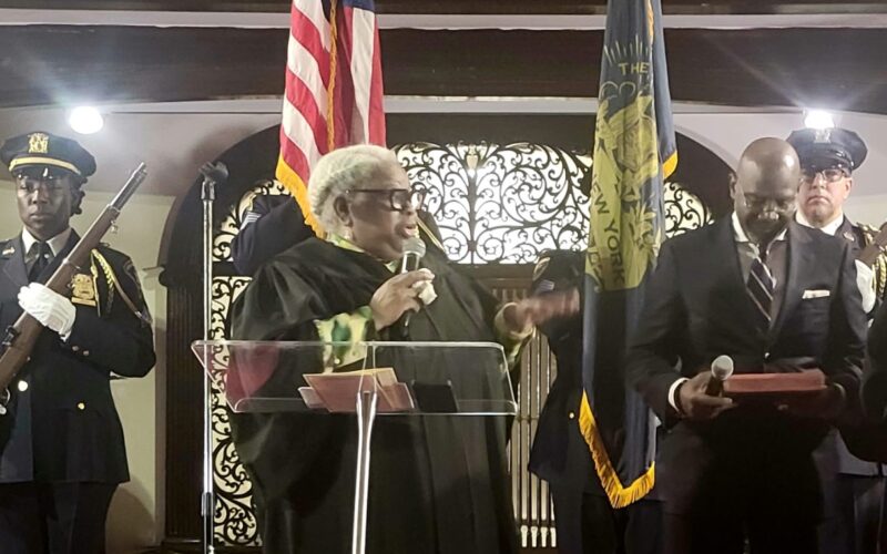 File photo by Brookly Buzz - Judge Lisa Ottley at Antioch Baptist Church
