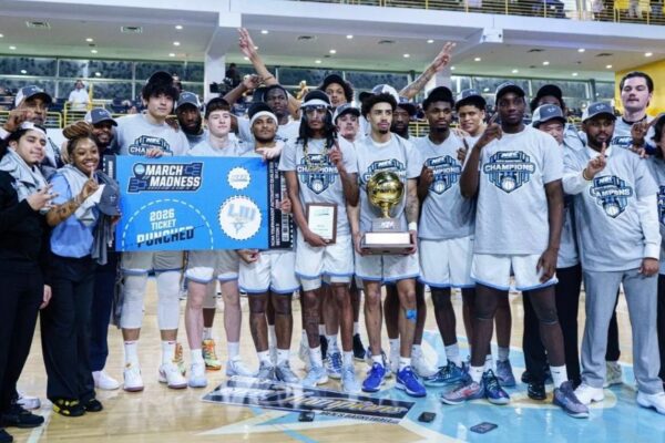 photo credit Daniela Bedoya LIU Sharks Secures 7th NEC Championship in Program History