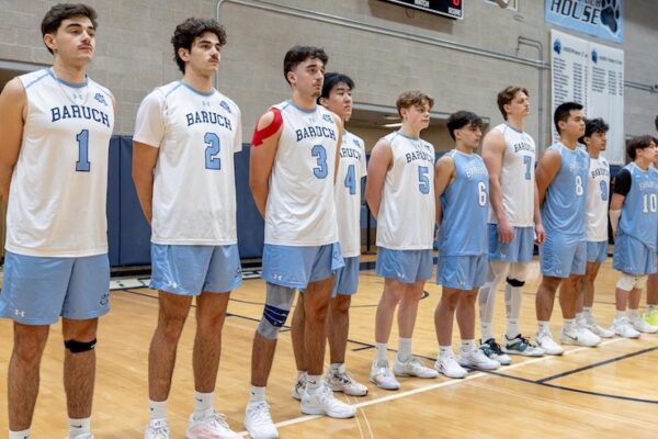Baruch Men's volleyball photo credit - Baruch College