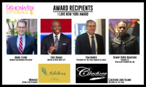 THE FASHION WEEK EXPERIENCE PRESENTS NEW YORK FASHION WEEK – “FASHION AGAINST VIOLENCE”