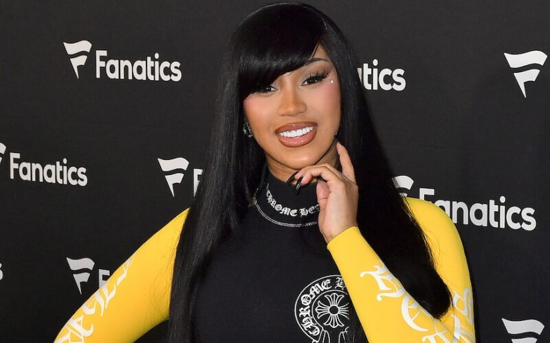 Cardi B attends the 2026 Fanatics Super Bowl Party at Pier 48. (Photo by Image Space / SOPA Images/Sipa USA)(Sipa via AP Images)