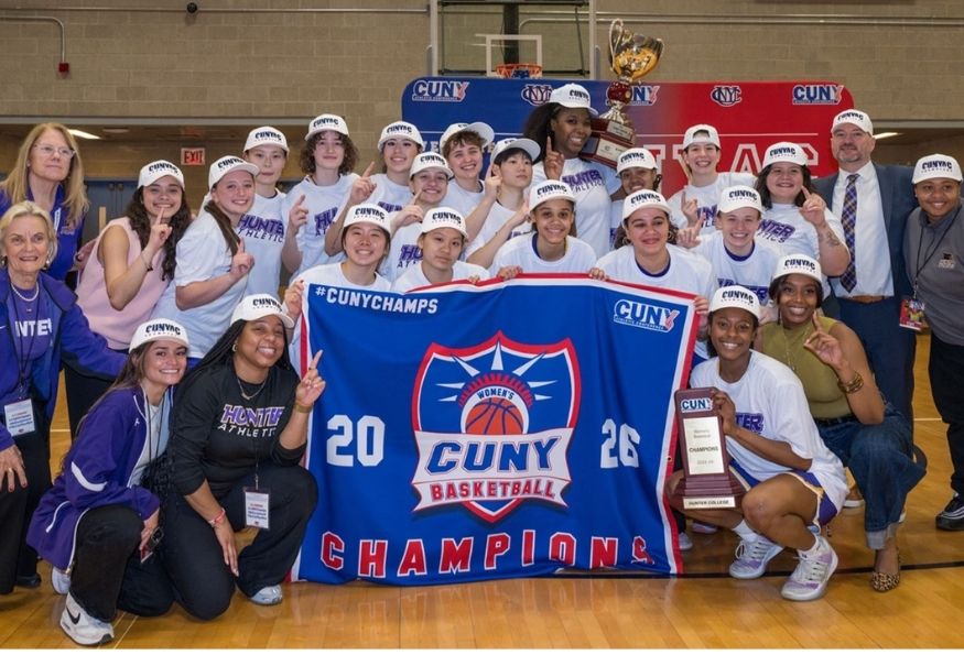 Hunter Stuns Defending Champ Brooklyn to Win CUNYAC Women’s Title Game, 77-69
