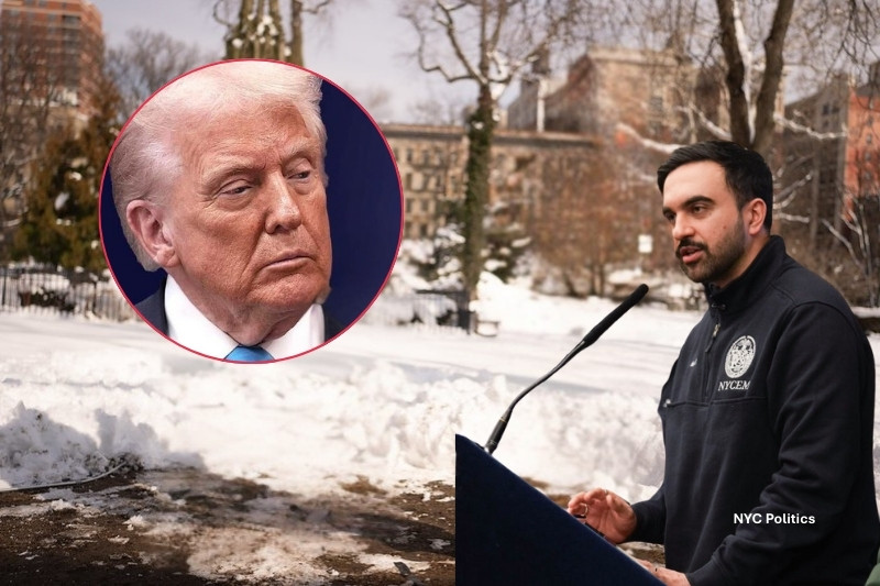 Mamdani Fires Back at Trump Over NYC Shoveling Program