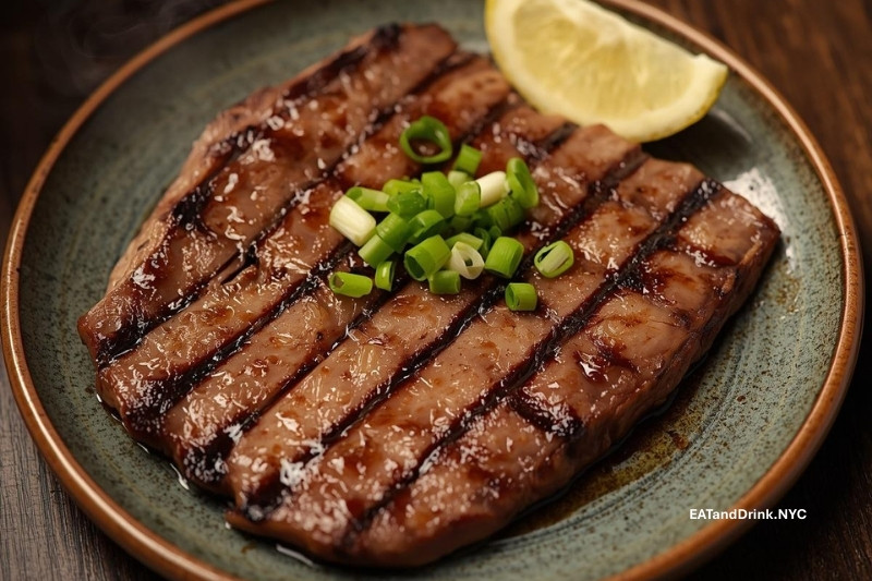 Japanese Grilled Beef Tongue Is the Hottest New Bite in NYC This March
