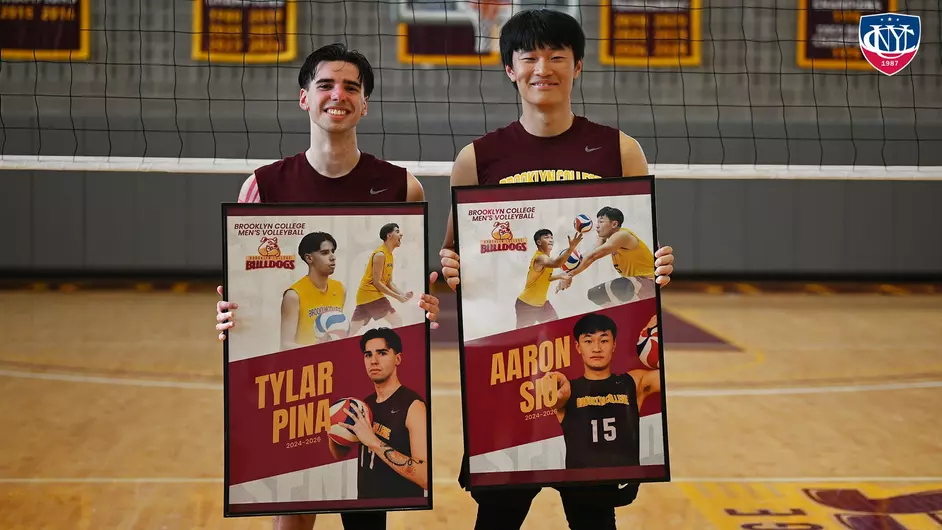 Brooklyn Bulldogs’ Aaron Siu, Tylar Pina Earn CUNYAC Honors