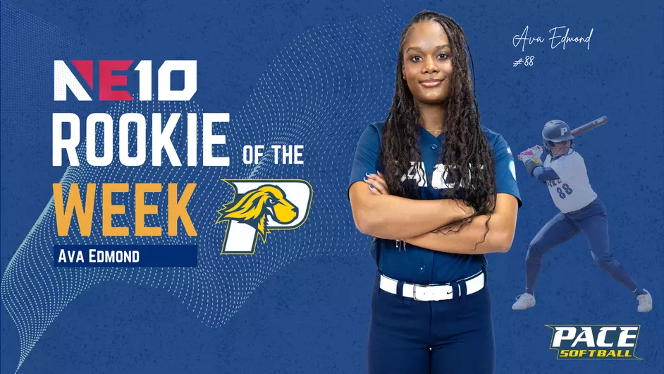 Edmond Earns NE10 Rookie of the Week Honors After Big Week at the Plate