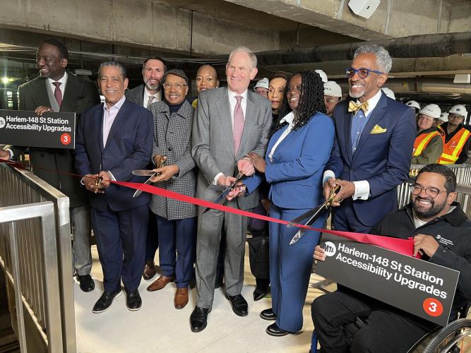 Harlem 148 St Subway Upgrade Improves Accessibility for Riders